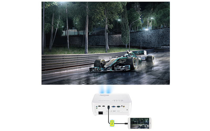 Kết nối máy chiếu ViewSonic PX706HD