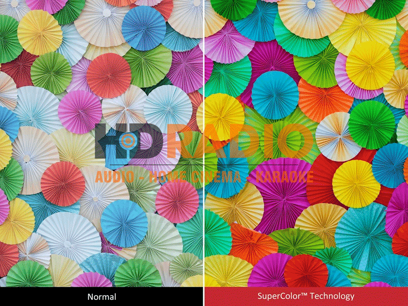 Supercolor máy chiếu Viewsonic PX727-4K