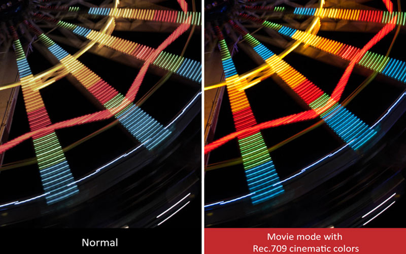 chuẩn Rec.709 HDTV máy chiếu ViewSonic PX800HD