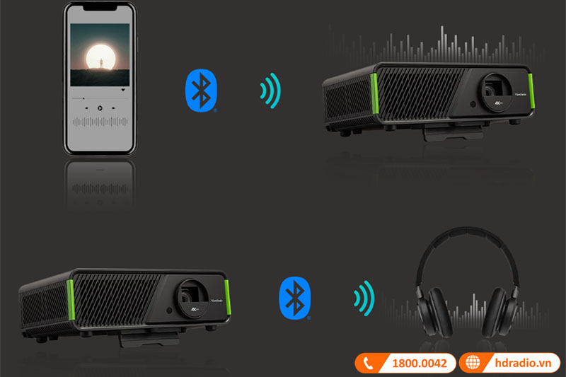 Kết nối âm thanh qua bluetooth