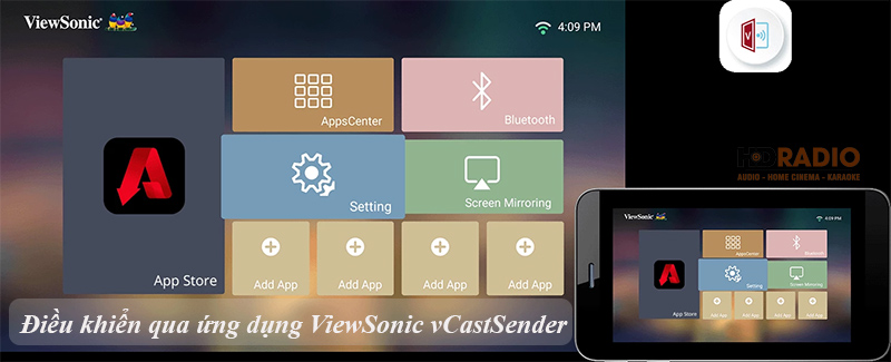 Máy chiếu ViewSonic X2000B-4K