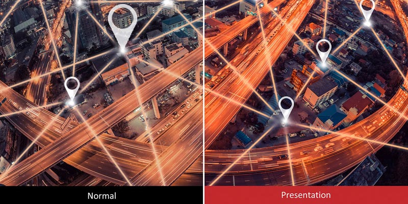 Chế độ màu sắc máy chiếu PA503SB