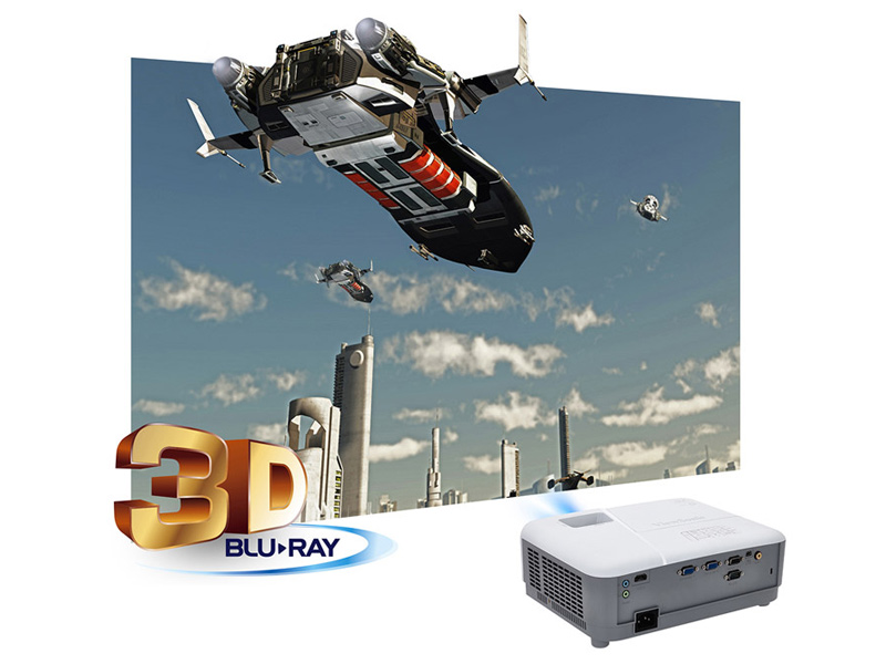 Chế độ xem 3D máy chiếu PA503SB