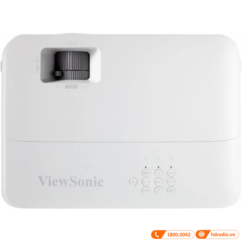 Máy Chiếu Viewsonic PX701HDH, Cường độ sáng 3500 ANSI Lumens, Full HD (1920x1080), SmartEco+, Tuổi thọ đèn 20.000H, VGA, USB-7