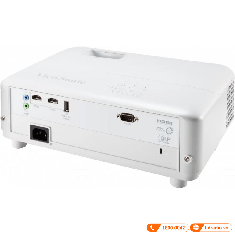 Máy Chiếu Viewsonic PX701HDH, Cường độ sáng 3500 ANSI Lumens, Full HD (1920x1080), SmartEco+, Tuổi thọ đèn 20.000H, VGA, USB-11