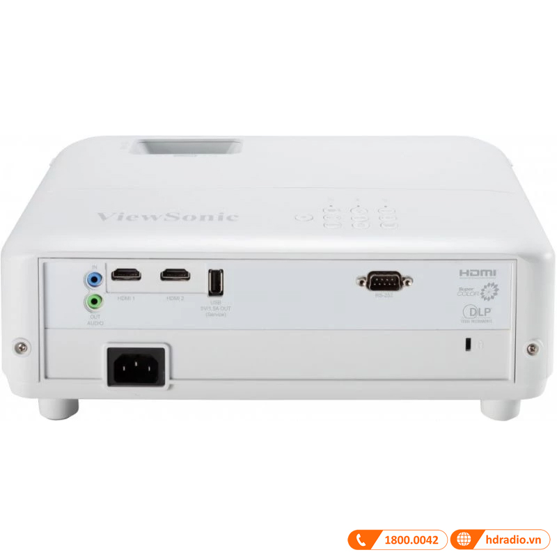 Máy Chiếu Viewsonic PX701HDH, Cường độ sáng 3500 ANSI Lumens, Full HD (1920x1080), SmartEco+, Tuổi thọ đèn 20.000H, VGA, USB-12