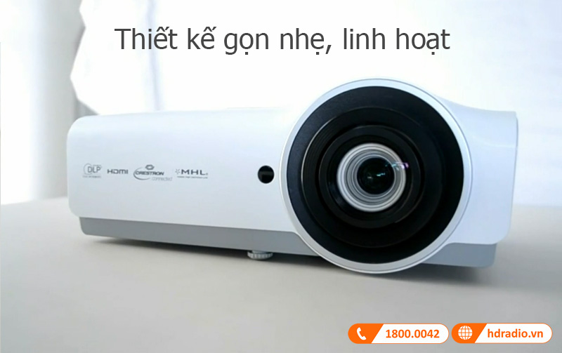 Mặt sau máy chiếu Vivitek DW832