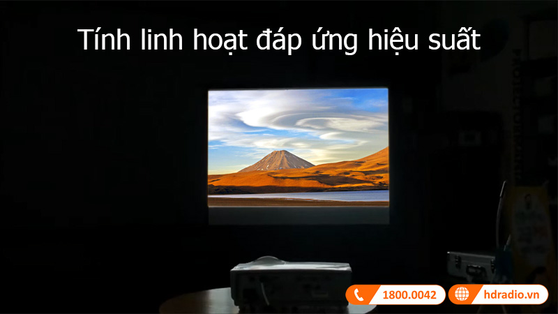 Hiệu suất máy chiếu Vivitek DW832