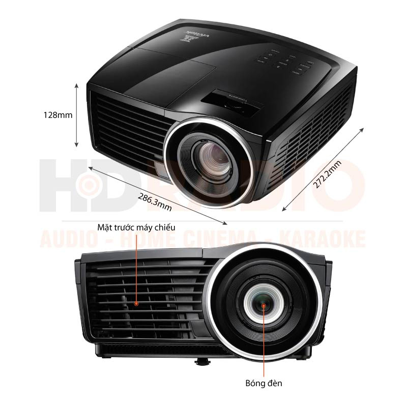 Chú thích Máy chiếu 3D Vivitek H1188