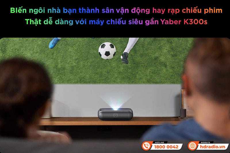 Máy chiếu Laser siêu gần Yaber K300s