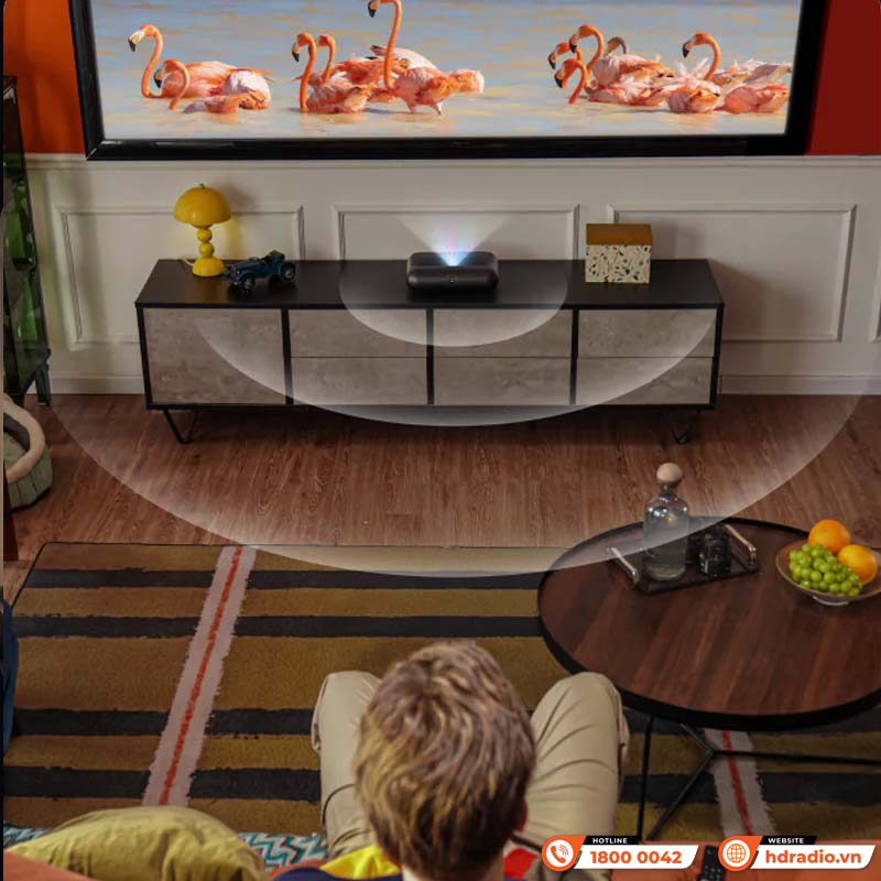 Máy chiếu Laser siêu gần Yaber K300s