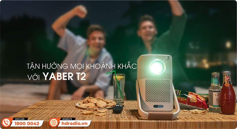 Máy Chiếu Mini Yaber T2 Plus