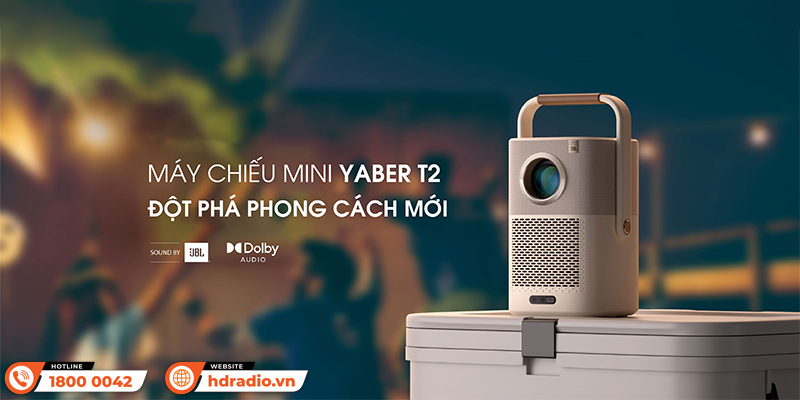 Máy Chiếu Mini Yaber T2 Plus