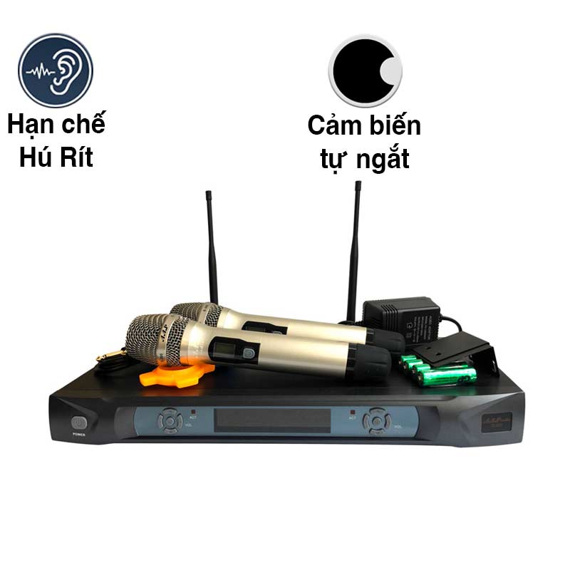 Micro không dây AAP S300, Cảm biến tự ngắt