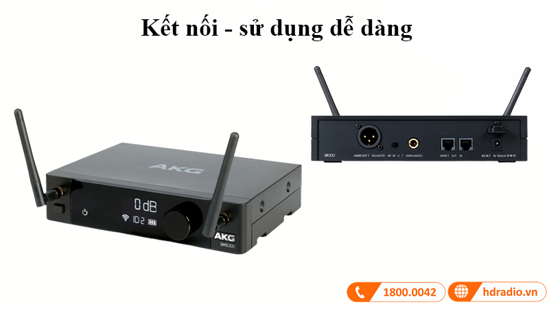 micro AKG DMS300 Vocal Set