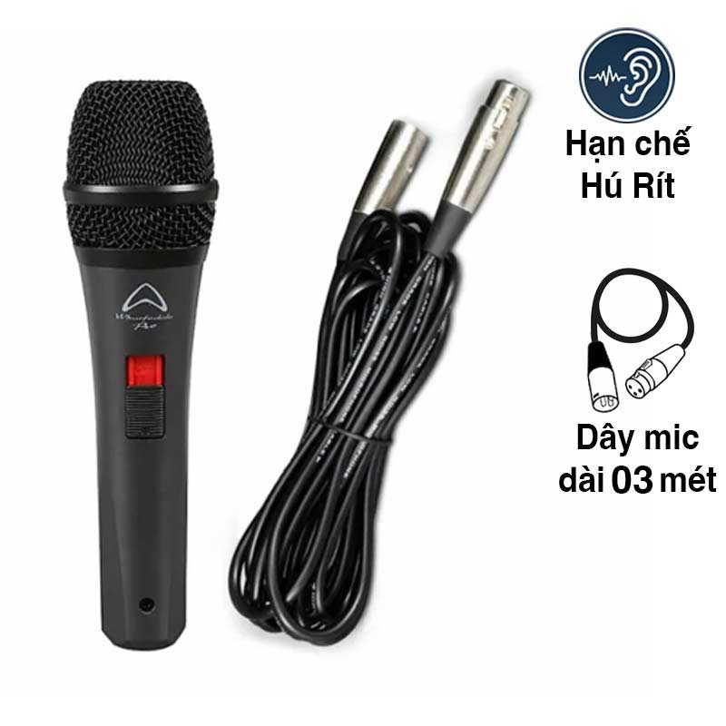 Micro có dây Wharfedale DM5.0s, Dây dài 3m