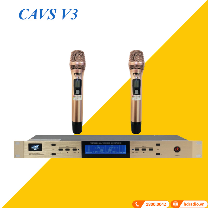 Micro không dây CAVS V3
