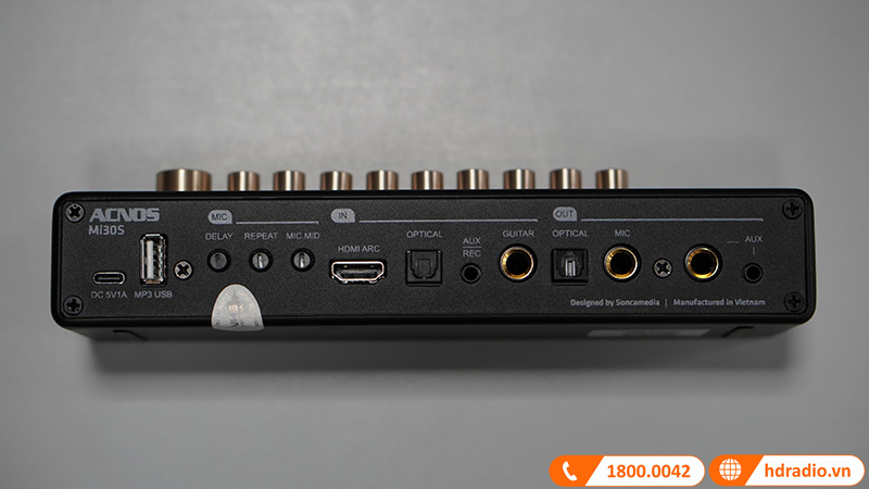 ket noi co day micro acnos mi30s