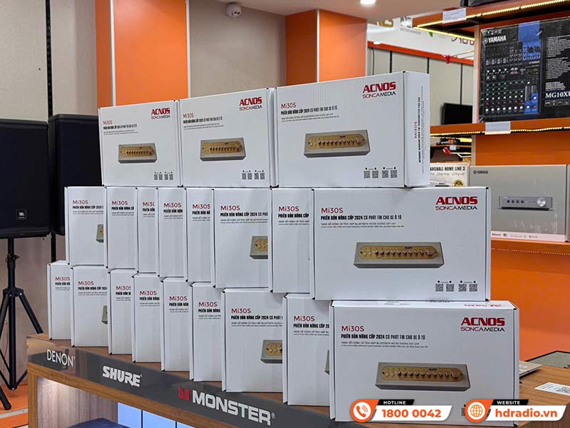 Micro Kèm Vang Acnos Mi30s V2, Bluetooth, FM, LIVE, MP3 USB, HDMI ARC, OPTICAL, GUITAR, MIC, AUX-20