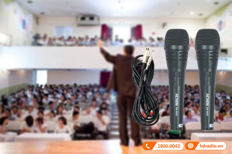 Ứng dụng Micro Acnos SM8800 Ứng dụng Micro Acnos SM8800