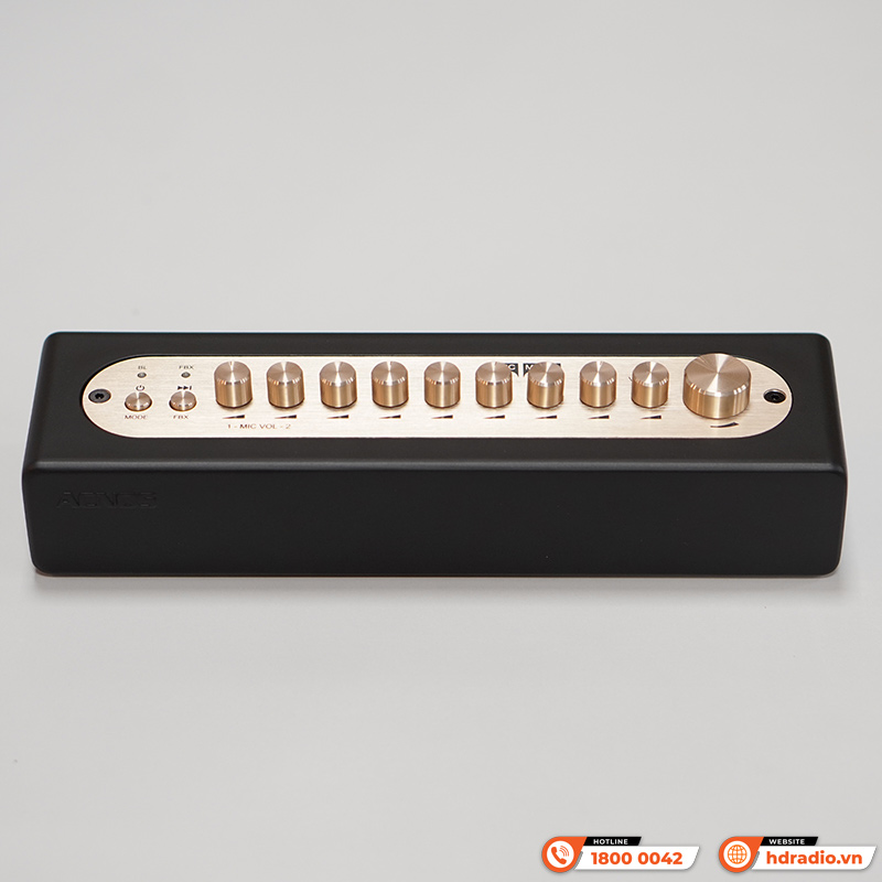 Micro Kèm Vang Acnos Mi30s V2, Bluetooth, FM, LIVE, MP3 USB, HDMI ARC, OPTICAL, GUITAR, MIC, AUX-4