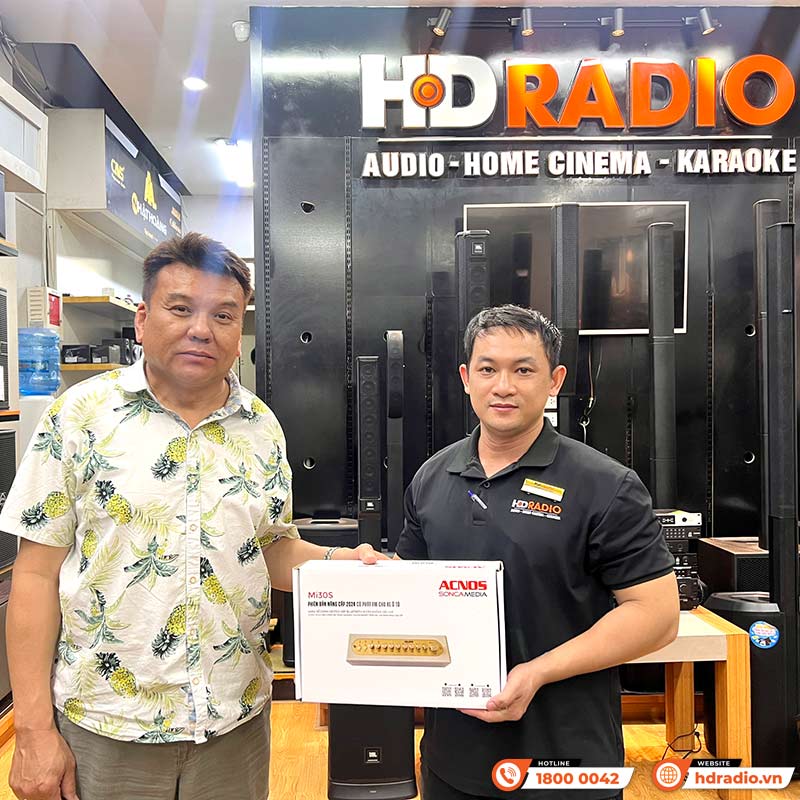 Micro Kèm Vang Acnos Mi30s V2, Bluetooth, FM, LIVE, MP3 USB, HDMI ARC, OPTICAL, GUITAR, MIC, AUX-18