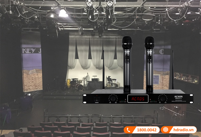 biểu diễn cực hay với Micro Acnos SM9201U