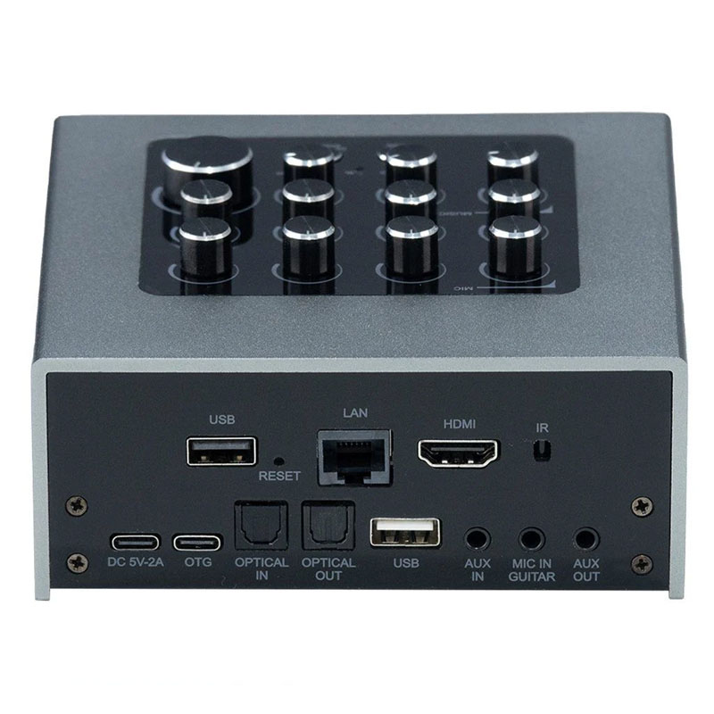 Micro Kèm Vang ACNOS MiNet30U PRO, Bluetooth 5.0, USB, OPTICAL, HDMI, AUX, Soundcard, Android 8K-6