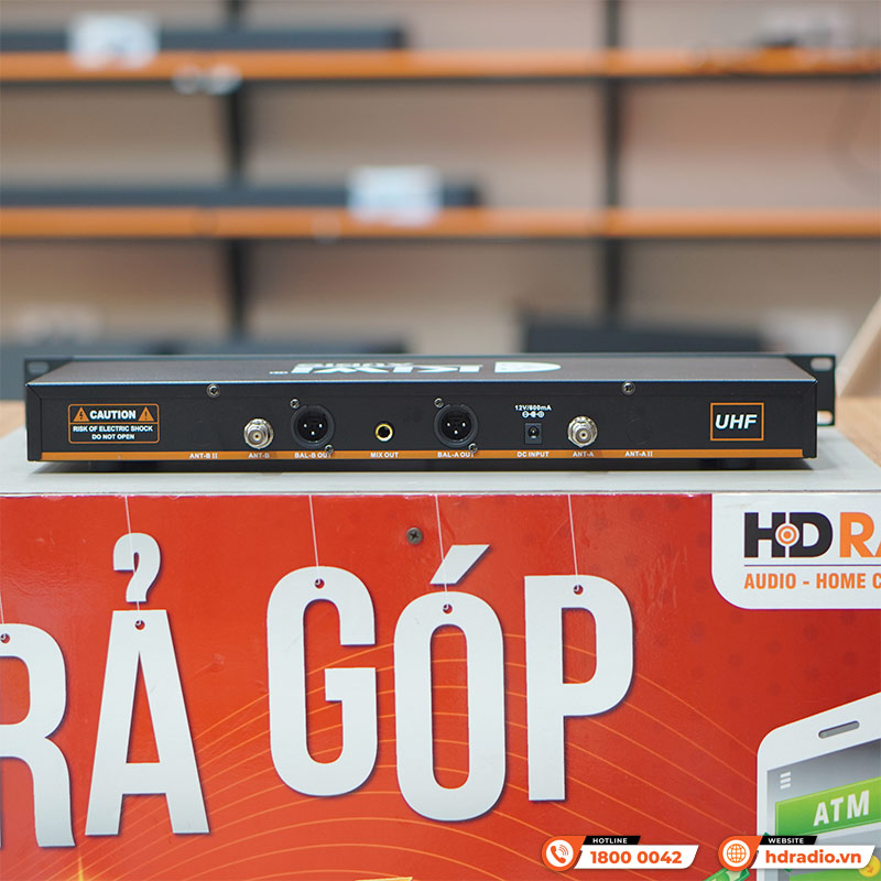 Micro không dây Kiwi M3, Cảm biến Tự ngắt, Dò sóng sạch-6