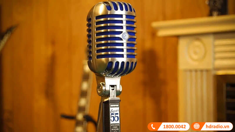 Thiết kế Micro Shure Super 55