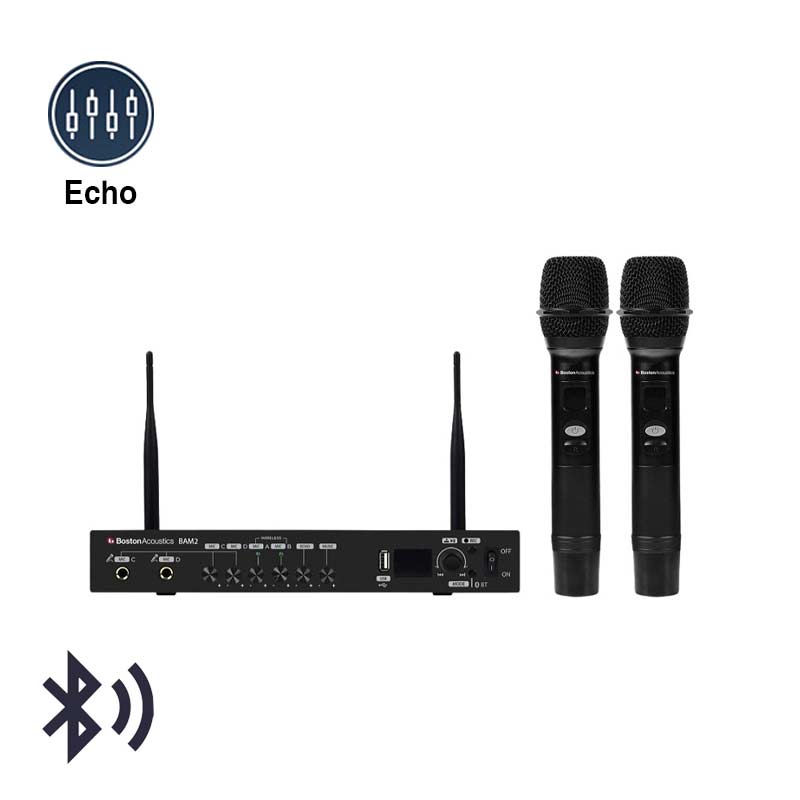 Micro không dây Boston BAM2, Tích hợp Echo, Bluetooth