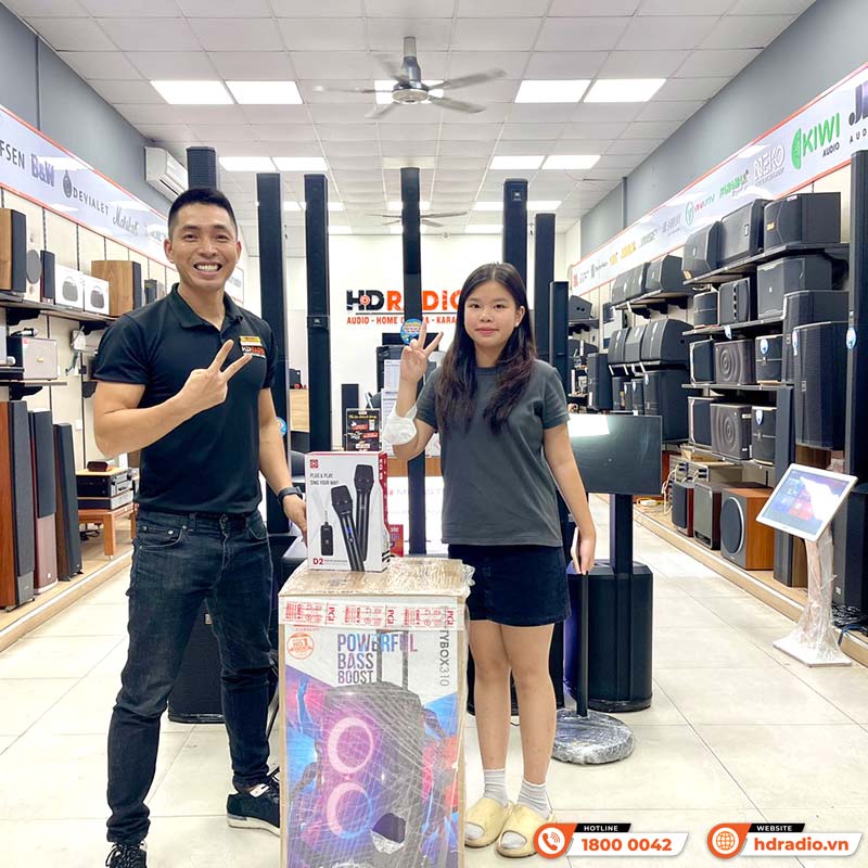 Micro Không Dây Alpha Works D2, Kết nối qua cổng 6 ly hoặc AUX 3,5mm, 2 tay mic, Chuyên cho loa bluetooth-20