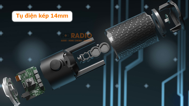 Tụ điện kép 14mm