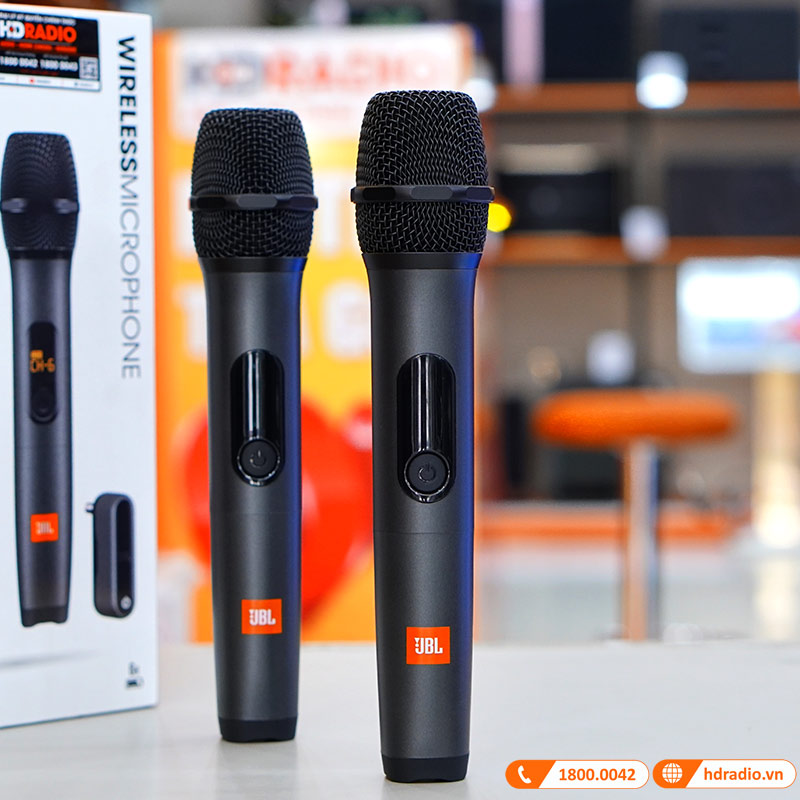 Micro Không Dây JBL Wireless, Chống hú, Công nghệ UHF, Độ nhạy cao-2