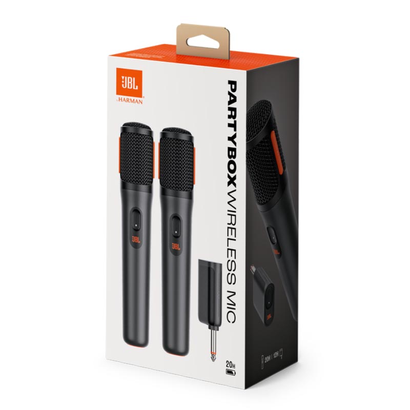 Micro JBL PartyBox Wireless Mic, Không dây, Pin 20 giờ, Pin có thể sạc lại-5