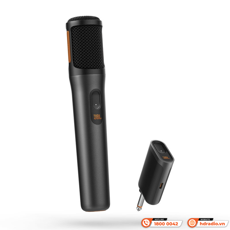 Micro JBL PartyBox Wireless Mic, Không dây, Pin 20 giờ, Pin có thể sạc lại-2