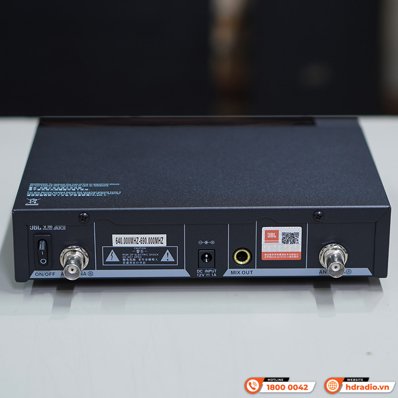 Micro JBL VM200, Cảm biến tự ngắt, Dò sóng sạch-9