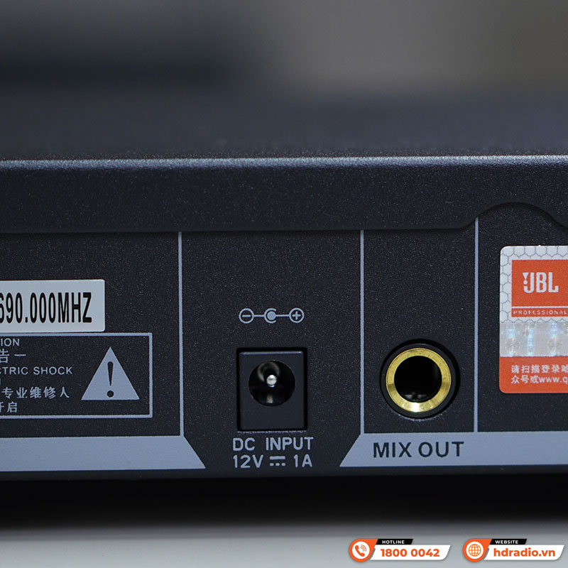 Micro JBL VM200, Cảm biến tự ngắt, Dò sóng sạch-10
