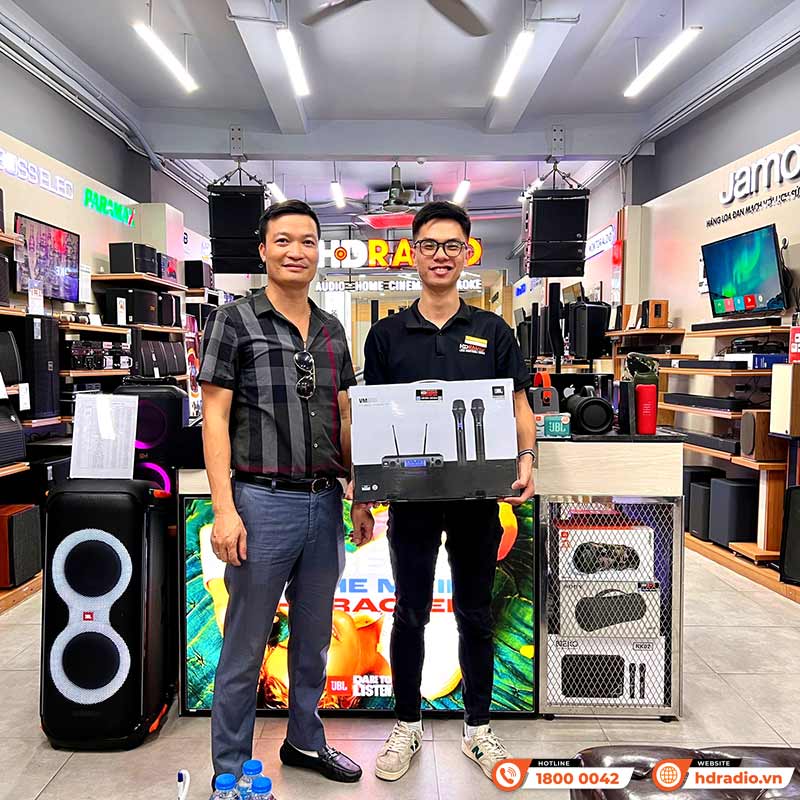 Micro JBL VM300, Cảm biết gia tốc, Cảm biến tự ngắt, Dò sóng sạch, Mic bắt nhẹ-19