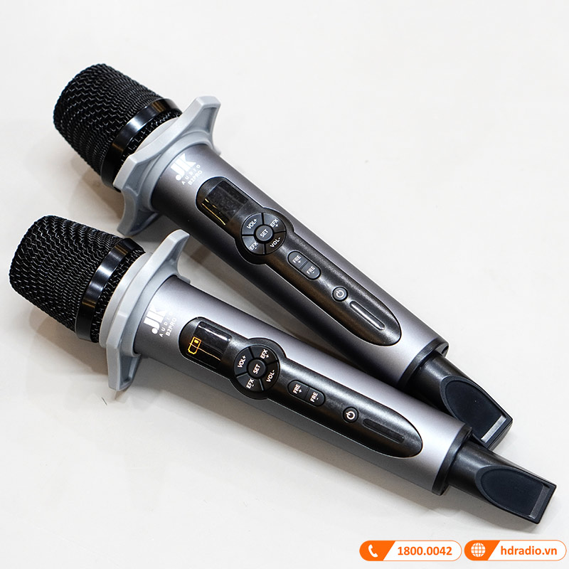 Micro không dây JKaudio B2 Pro, Tích hợp Echo, Chuyên Hỗ Trợ Hát Karaoke Trên Loa Bluetooth Di Động-5