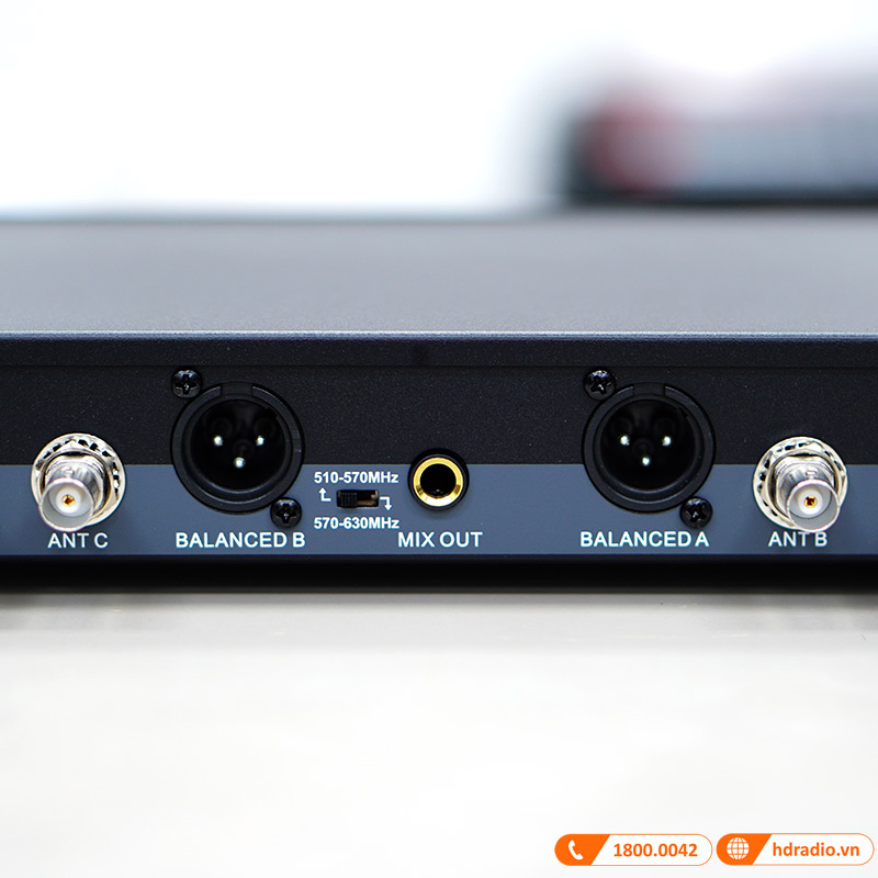 Micro không dây JKAudio B3 Plus, Cảm biến tự ngắt, Dò sóng sạch, Hạn Chế Rú Rít-10