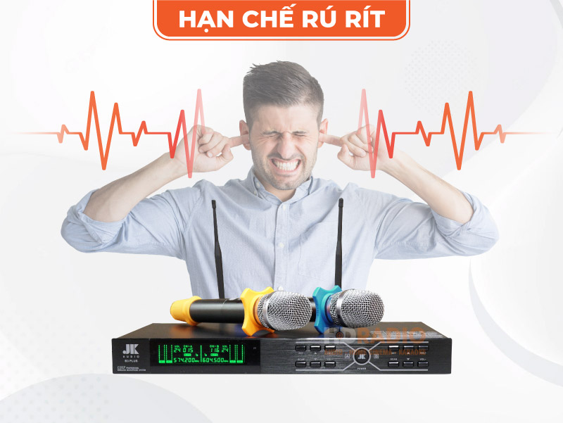 Micro JKaudio B3 Plus hạn chế hú rít