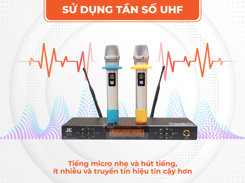 Sử dụng tần số UHF Sử dụng tần số UHF
