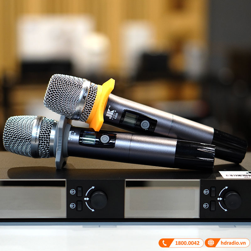 Micro Không Dây JKAudio K300, Cảm biến tự ngắt, Dò sóng sạch-4