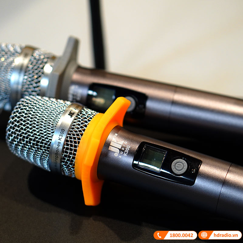 Micro Không Dây JKAudio K300, Cảm biến tự ngắt, Dò sóng sạch-5