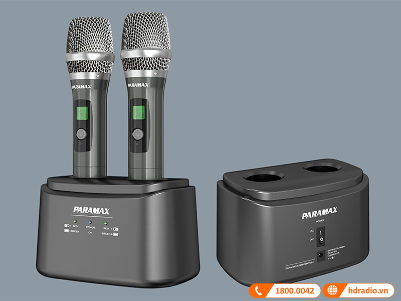 Thiết kế đốc sạc tự động kiêm giá đỡ micro tiện dụng