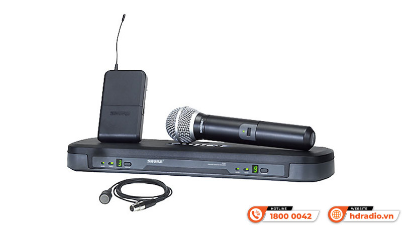 Điều khiển của Bộ micro không dây Shure PG1288E/PG185