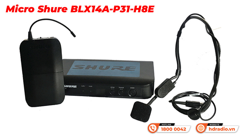 Micro Shure BLX14A-P31-H8E