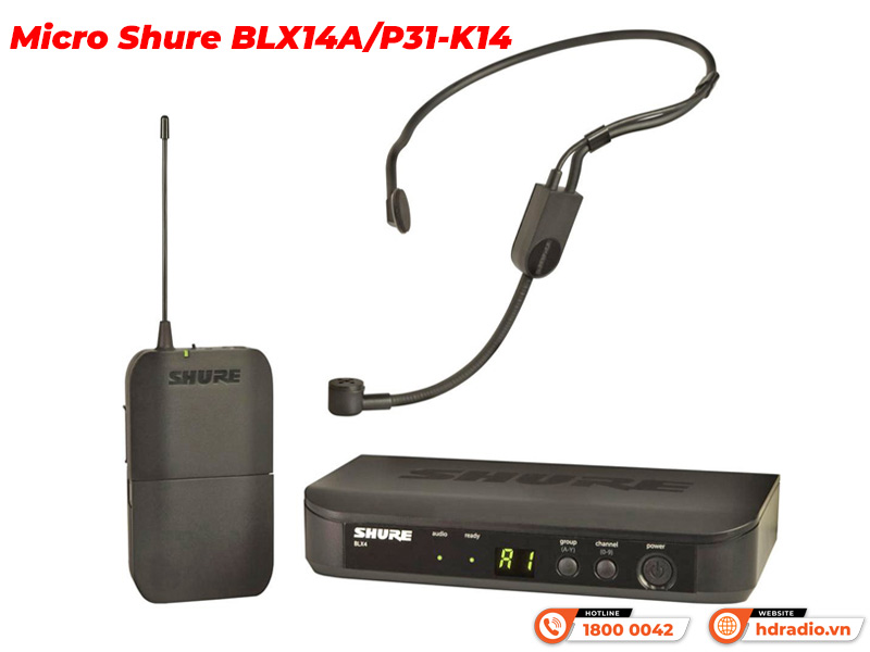 Micro Shure BLX14A/P31-K14