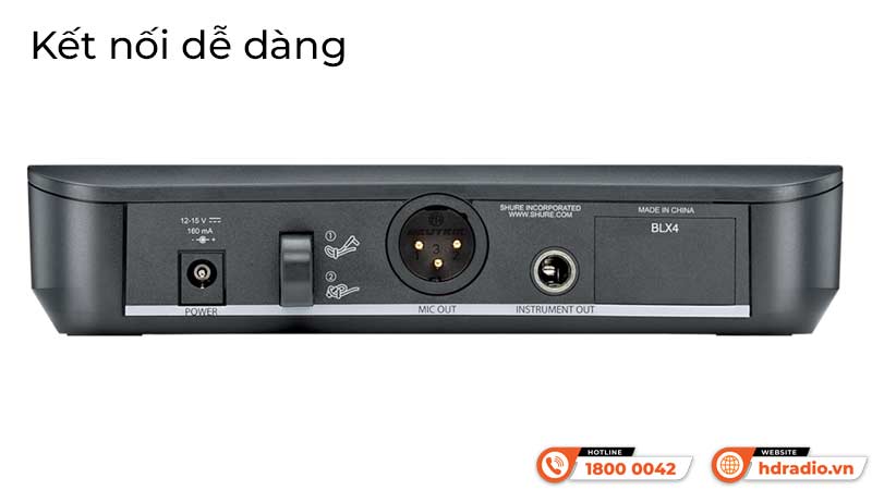 Kết nối Bộ nhận BLX4